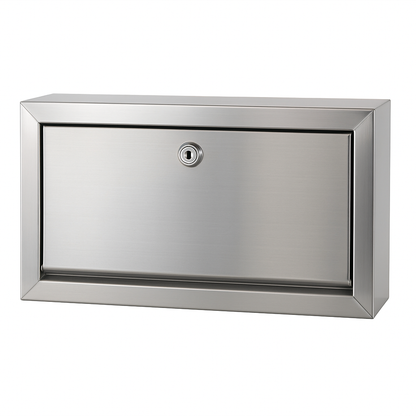 Stainless Steel Telescopic rear end opening letterbox