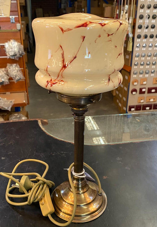 Lamp with 1930s Shade