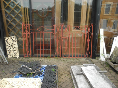 Pair Original Heavy Iron Driveway Gates