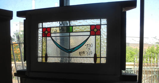 Hopper Leadlight Window