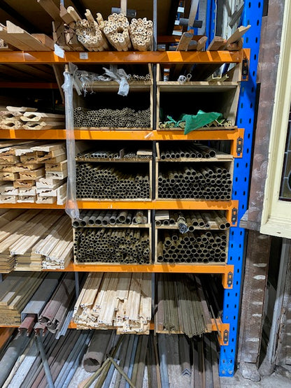 Hard Drawn Solid Brass Tube - For Curtains