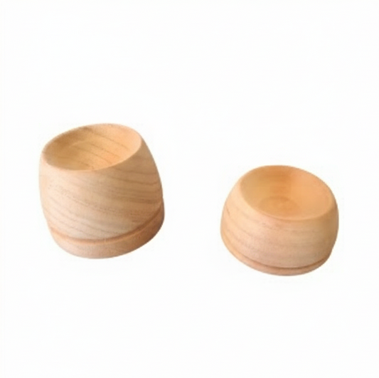 Timber Castor Cups