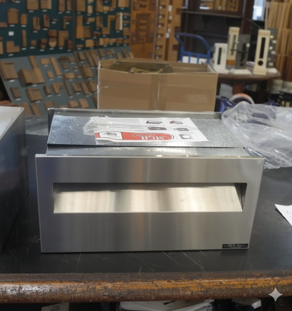 Stainless Steel Telescopic rear end opening letterbox
