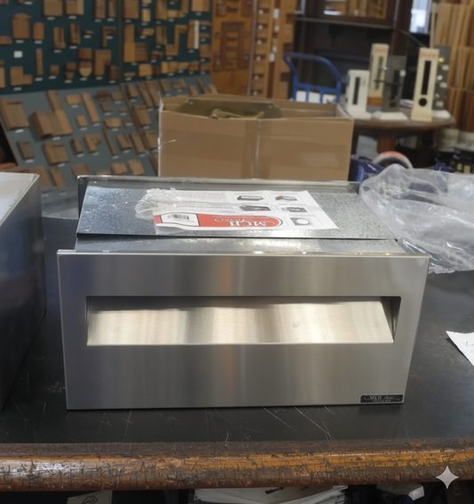 Stainless Steel Telescopic rear end opening letterbox