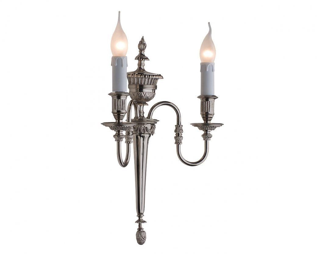 Stratford 2-Arm Wall Bracket Nickel